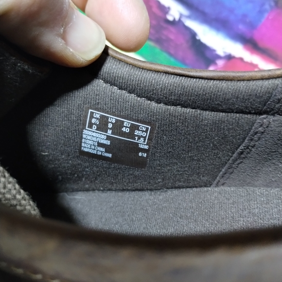 Clarks Collection Padmora Brown Leather Wallabees Shoes Women's 9 US 40 EU - Picture 14 of 14